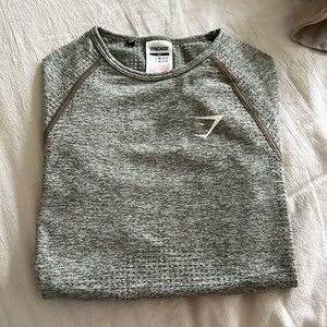 Gymshark workout tee gray